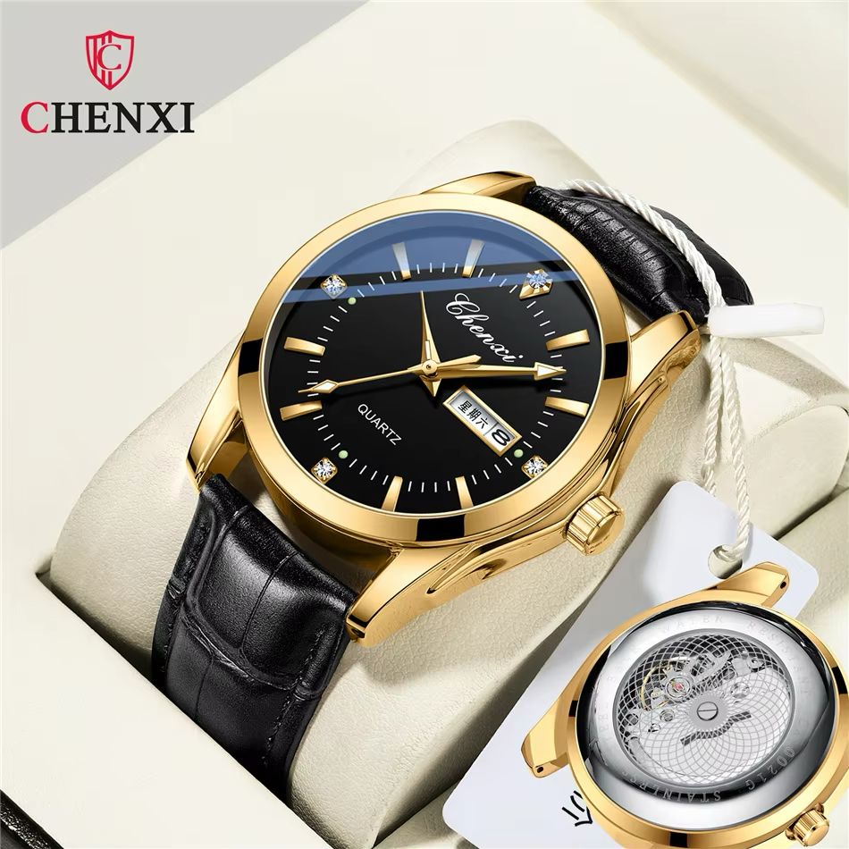 Montre CHENXI Homme - Élégance et Durabilité en Toute Occasion !